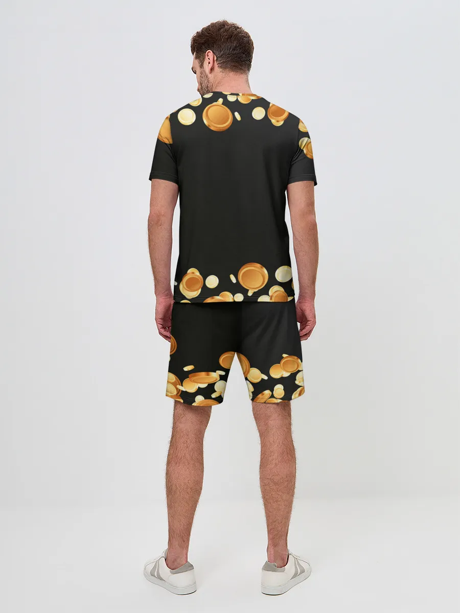 Мужской костюм с шортами / Криптовалюта | Crypto