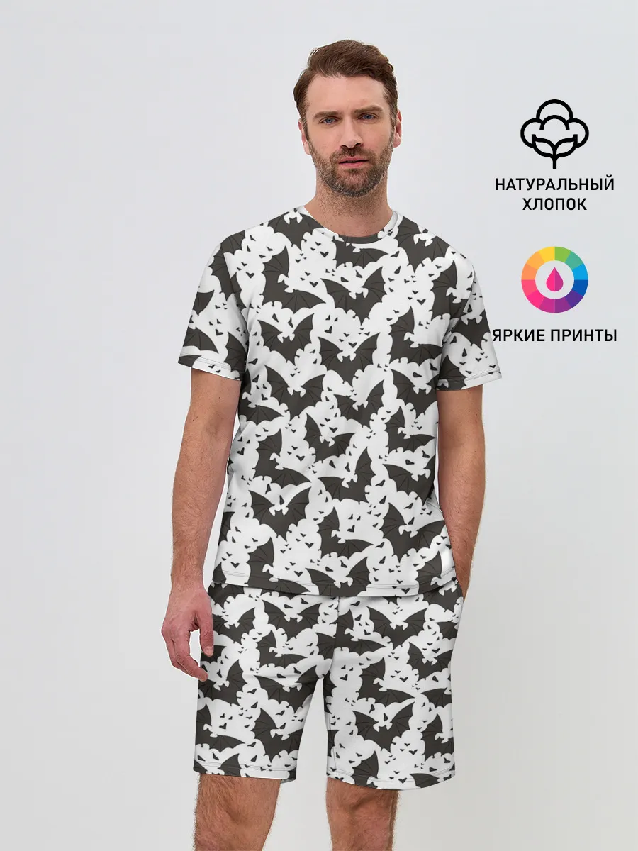 Мужской костюм с шортами / Летучие мыши