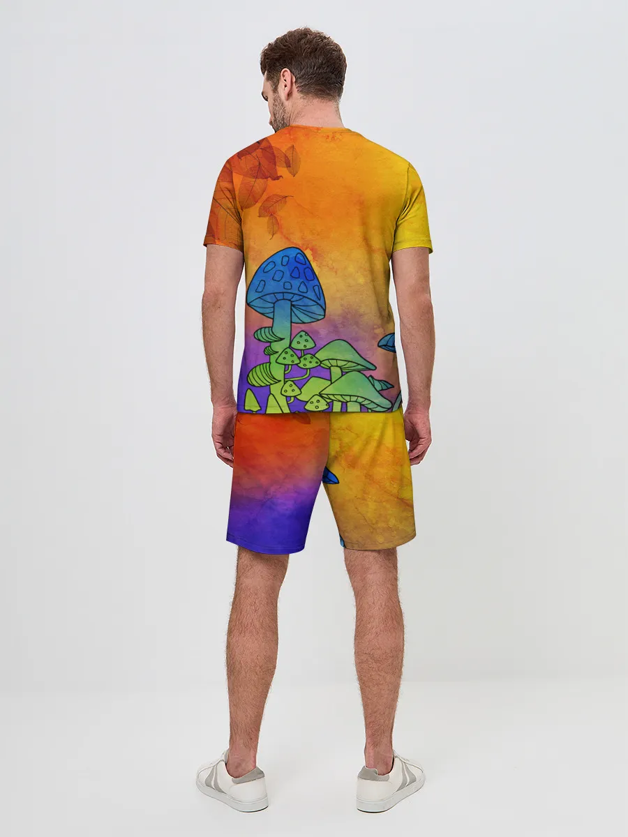 Мужской костюм с шортами / Заколдованный лес