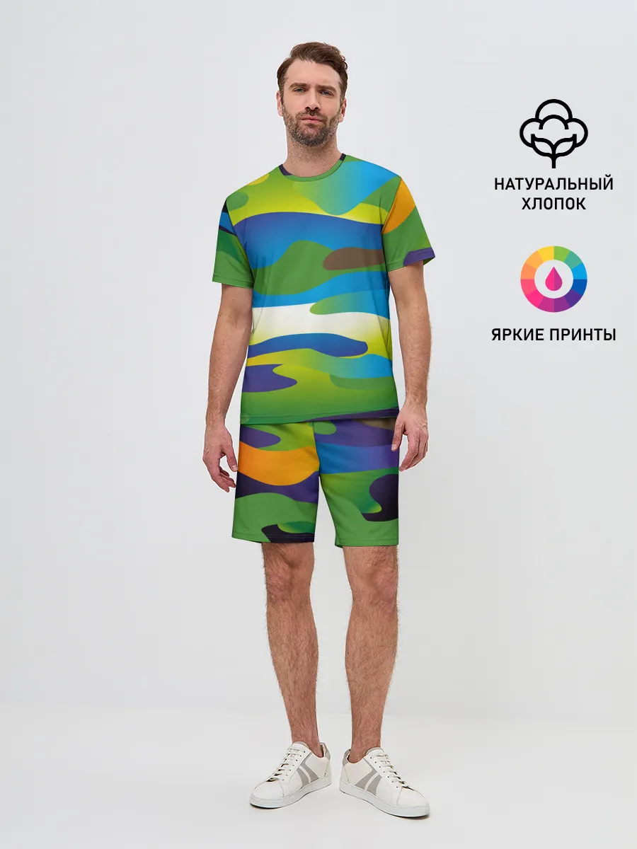 Мужской костюм с шортами / CAMOUFLAGE 2022