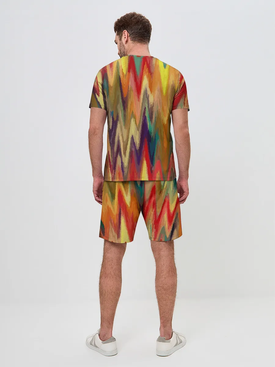 Мужской костюм с шортами / Секрет иката