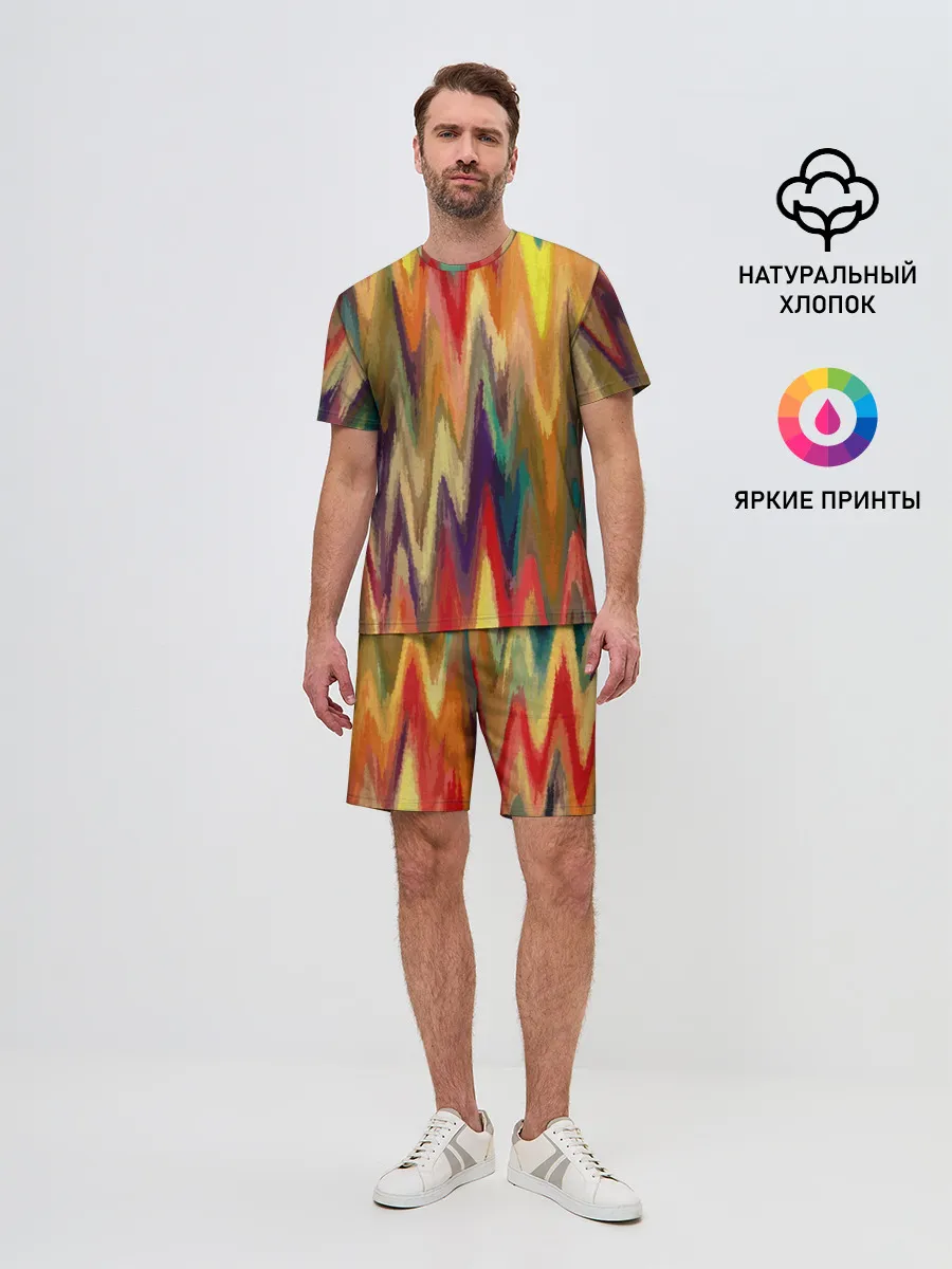 Мужской костюм с шортами / Секрет иката