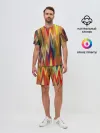 Мужской костюм с шортами / Секрет иката