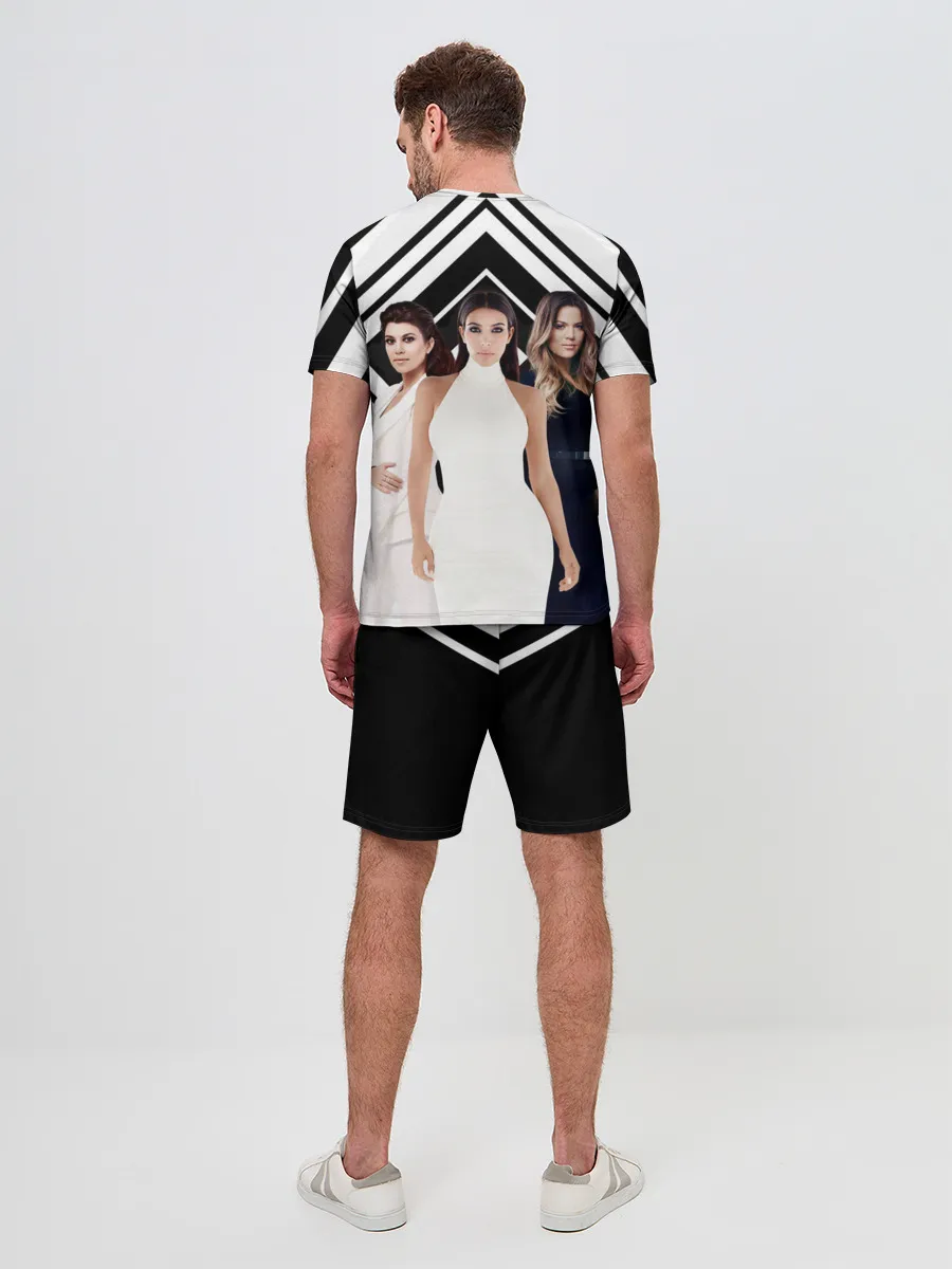 Мужской костюм с шортами / Сестры Кардашьян