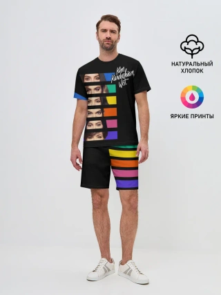 Мужской костюм с шортами / Семейство Кардашьян