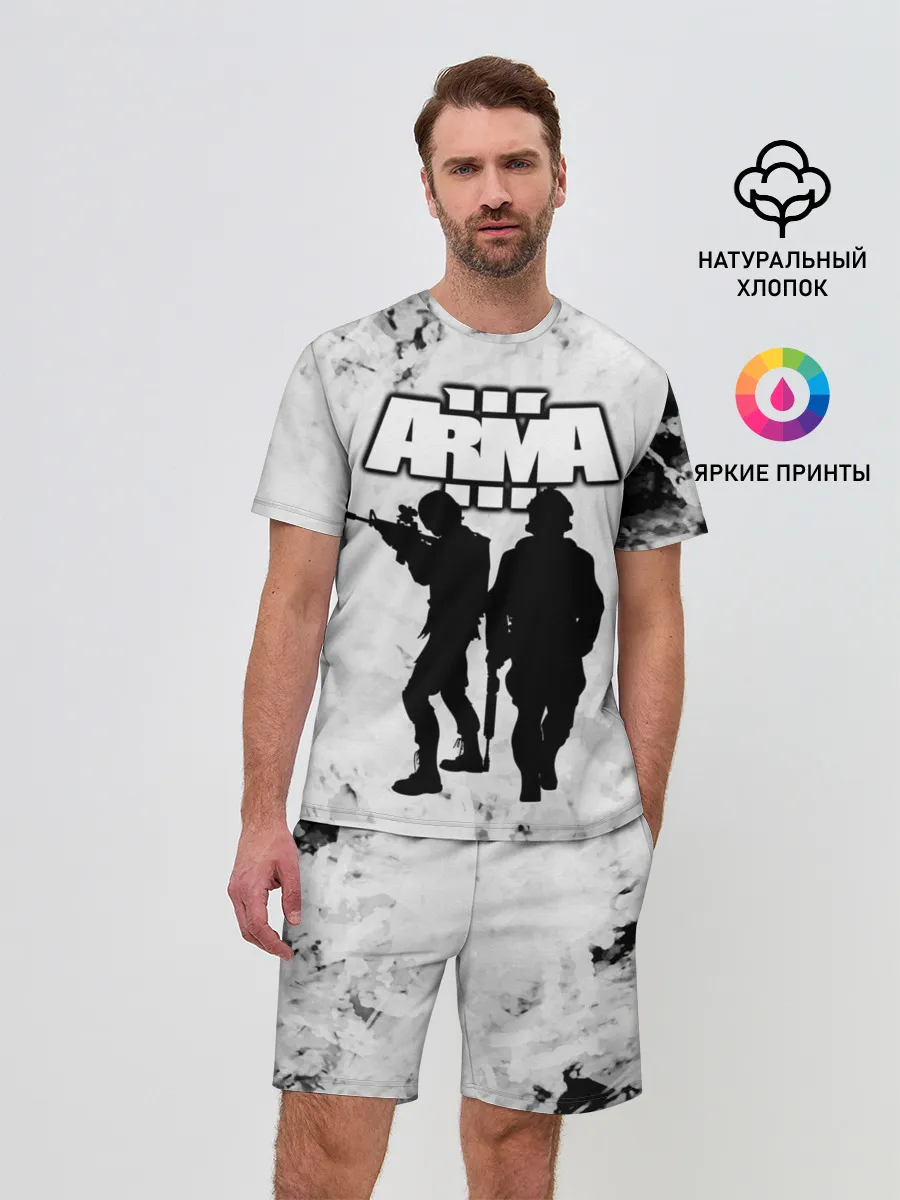 Мужской костюм с шортами / Arma / Арма,Tactical Simulator