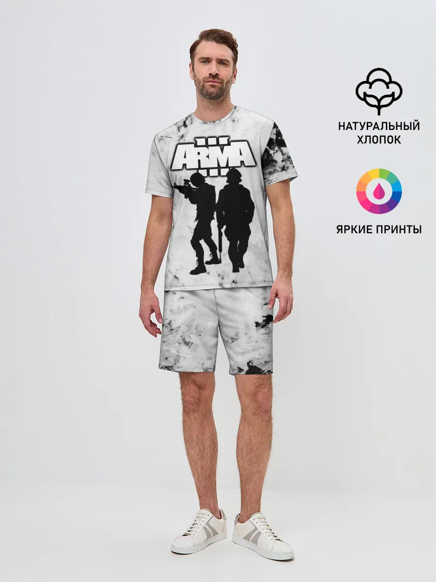 Мужской костюм с шортами / Arma / Арма,Tactical Simulator
