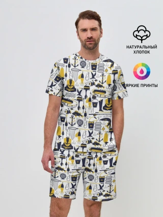 Мужской костюм с шортами / Рыбалка