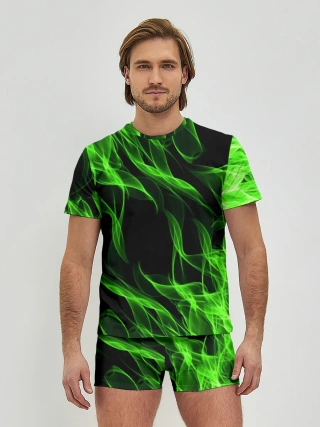 Мужские трусы с футболкой / TOXIC FLAME