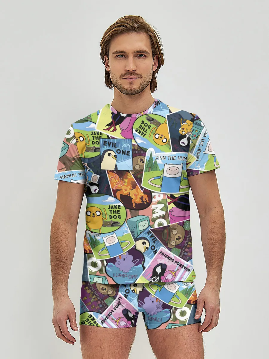 Мужские трусы с футболкой / Время Приключений