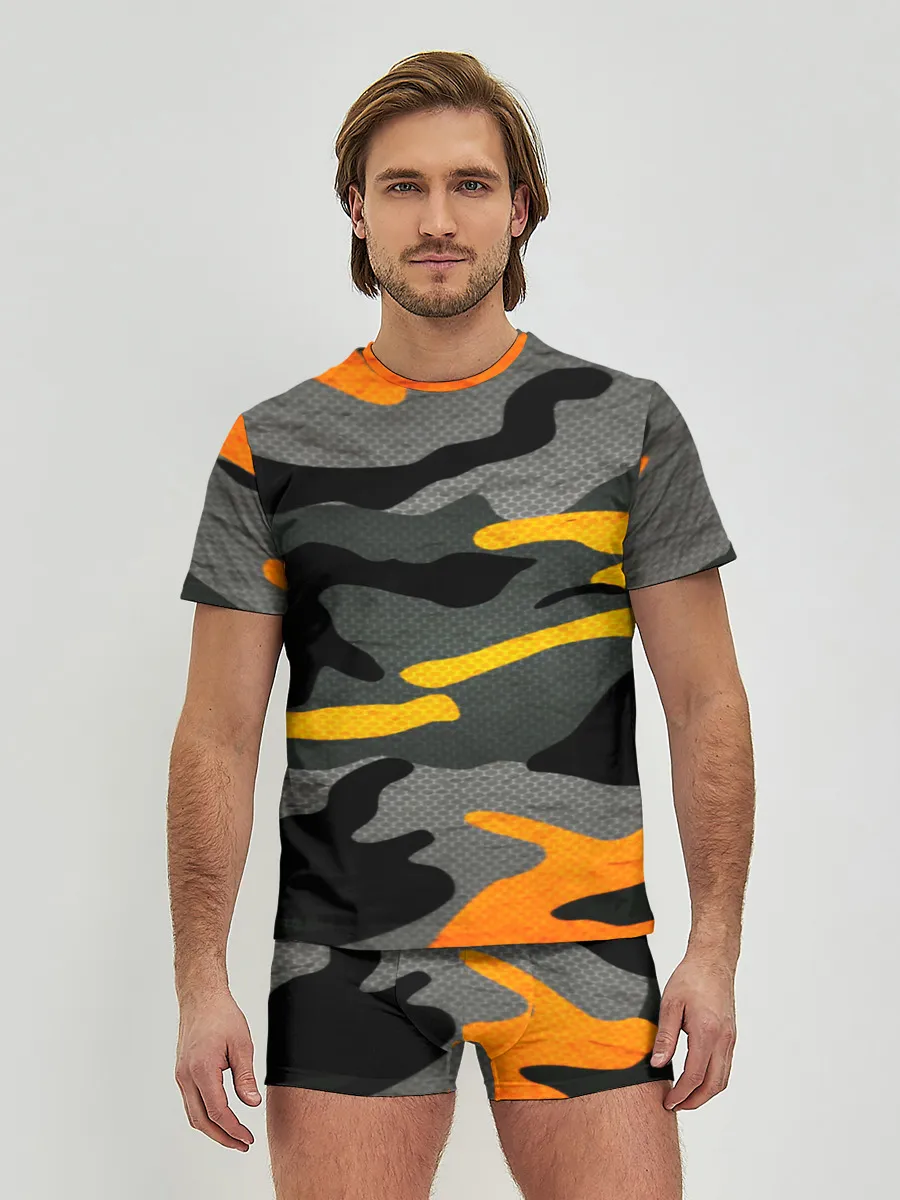 Мужские трусы с футболкой / КАМУФЛЯЖ АРМЕЙСКИЙ