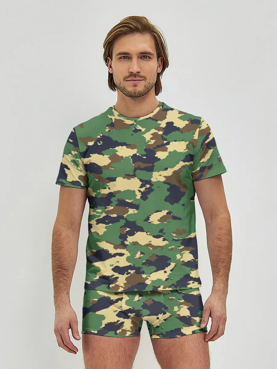 Мужские трусы с футболкой / КАМУФЛЯЖ