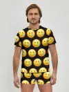 Мужские трусы с футболкой / New Emoji