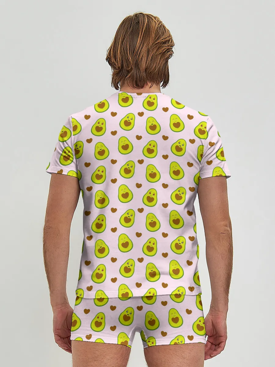 Мужские трусы с футболкой / АВОКАДО