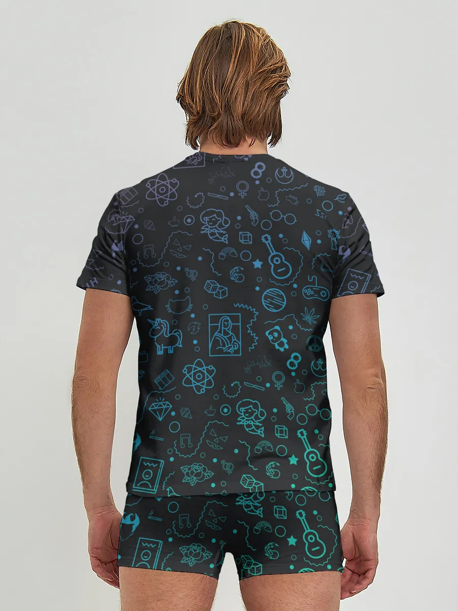 Мужские трусы с футболкой / NEON