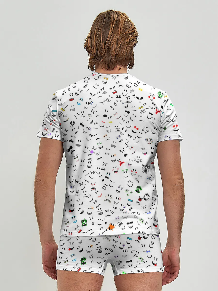 Мужские трусы с футболкой / Rolbox лица