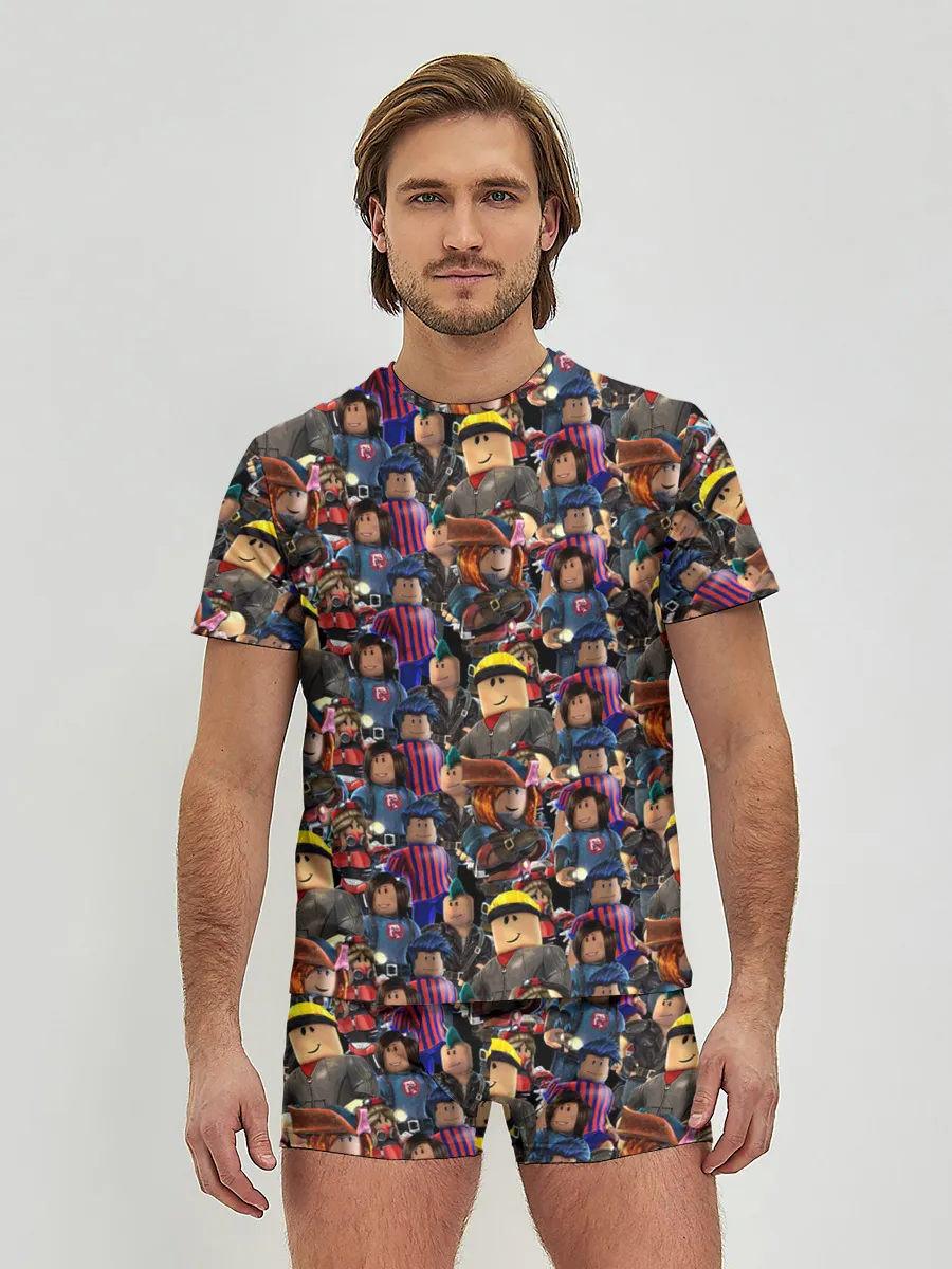 Мужские трусы с футболкой / ROBLOX