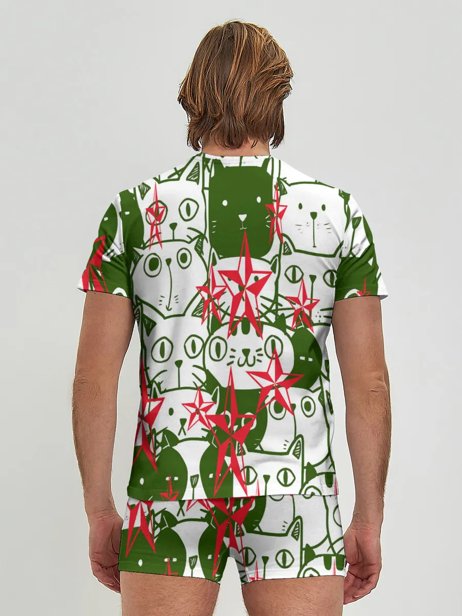 Мужские трусы с футболкой / КИСЫ