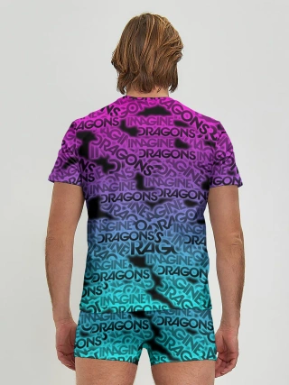 Мужские трусы с футболкой / Imagine Dragons