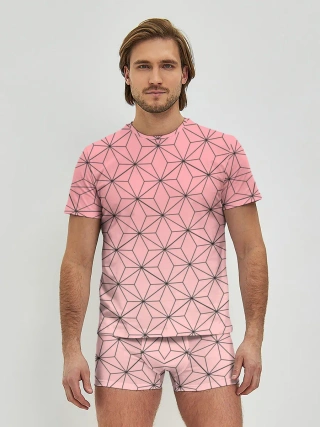 Мужские трусы с футболкой / NEZUKO KAMADO | KIMETSU NO YAIBA