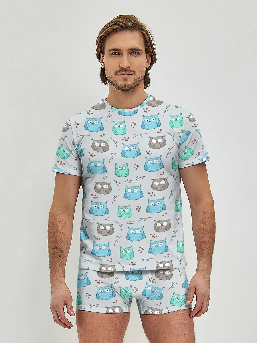 Мужские трусы с футболкой / Совята