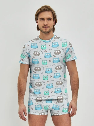 Мужские трусы с футболкой / Совята
