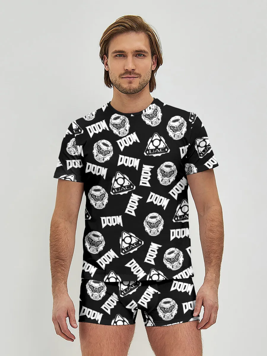 Мужские трусы с футболкой / Doom Eternal