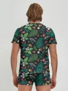 Мужские трусы с футболкой / Forest leaves