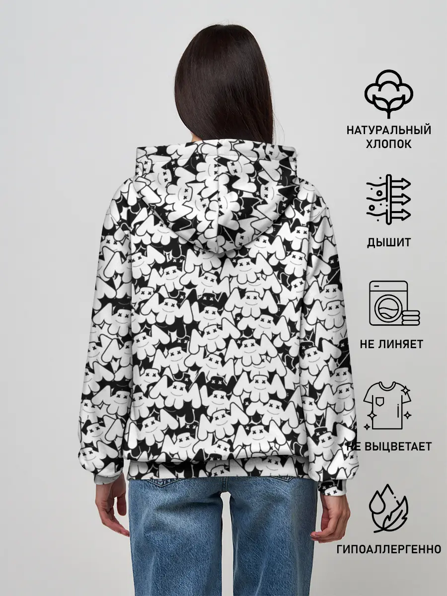 Женское худи / MARSHMELLO