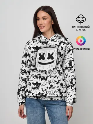 Женское худи / MARSHMELLO