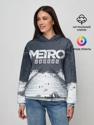 Женское худи / METRO: EXODUS