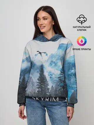Женское худи / Skyrim