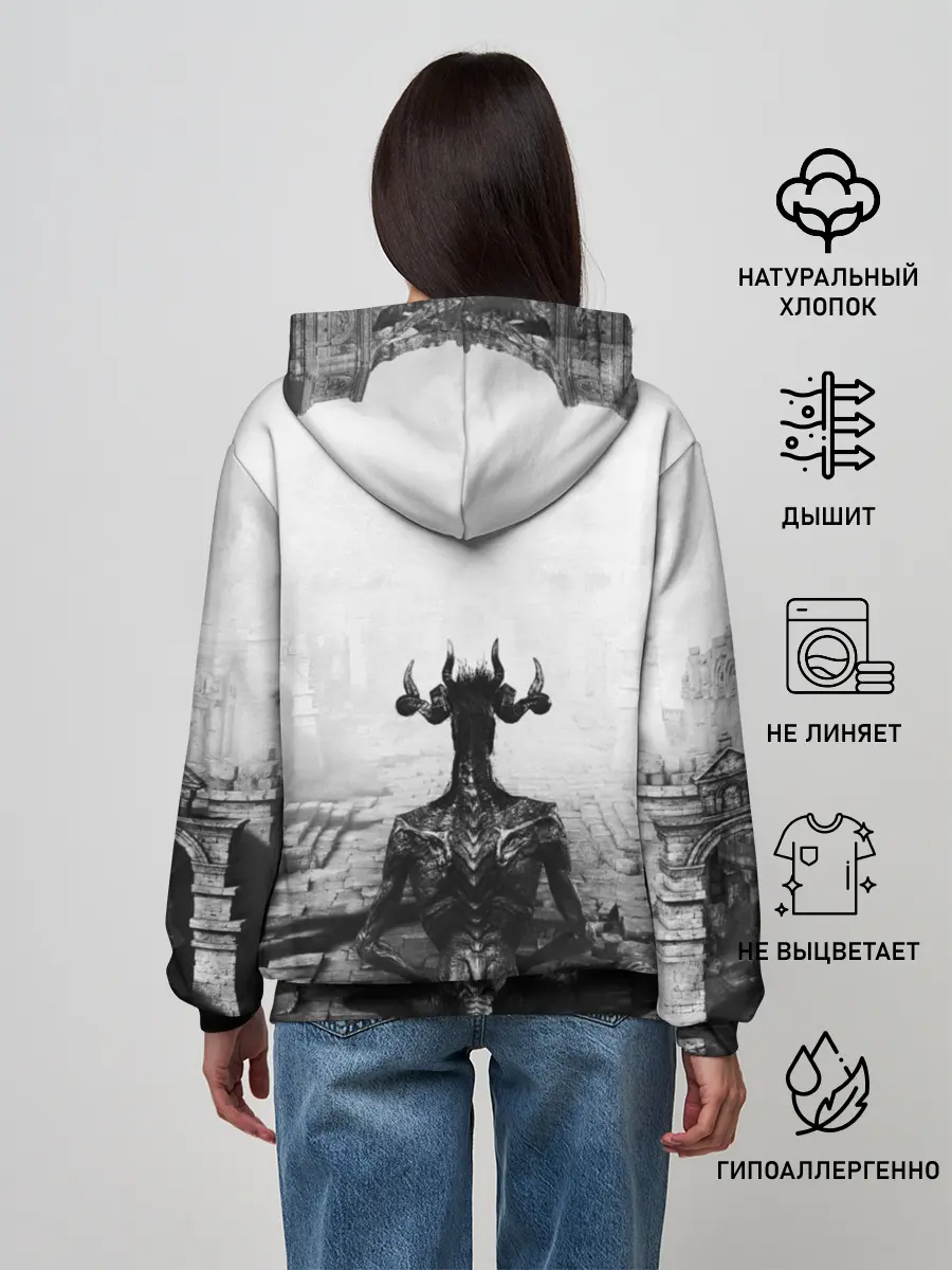 Женское худи / Dark Souls