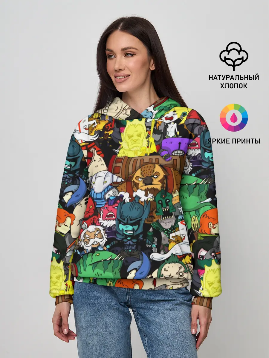 Женское худи / Дота 2