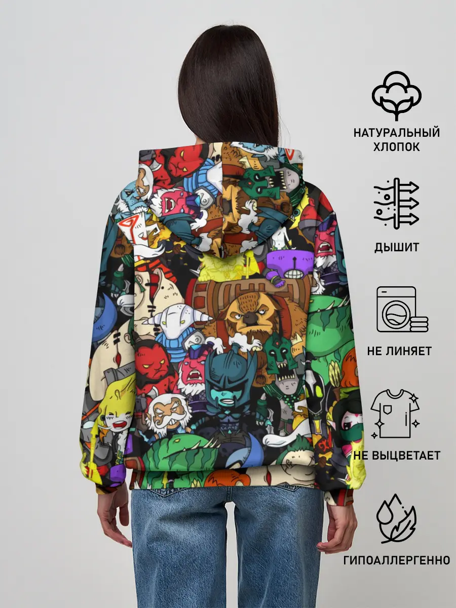 Женское худи / Дота 2