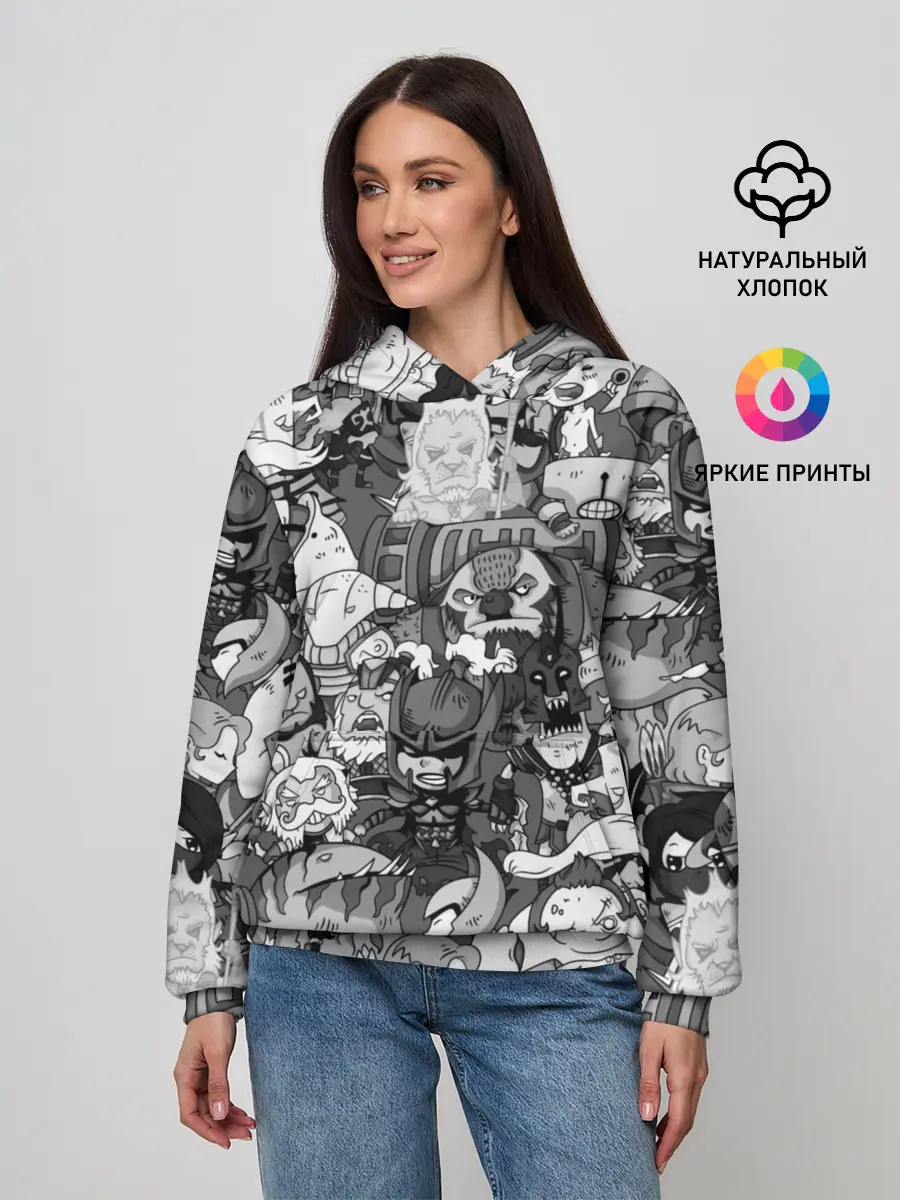 Женское худи / Дота 2