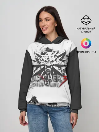 Женское худи / The Witcher 3: Wild Hunt