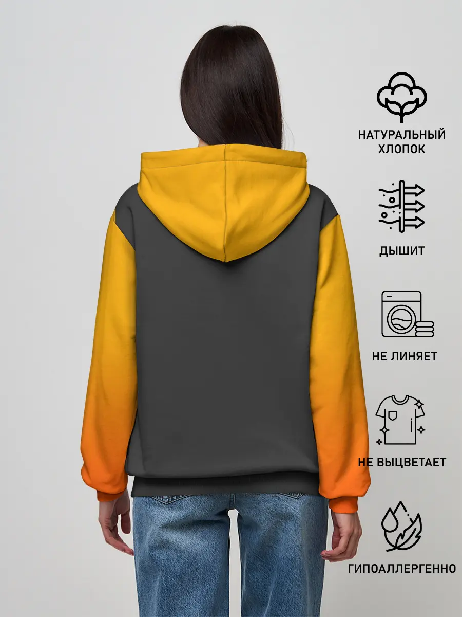 Женское худи / HALF-LIFE