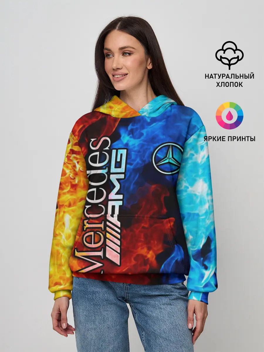 Женское худи / Mercedes