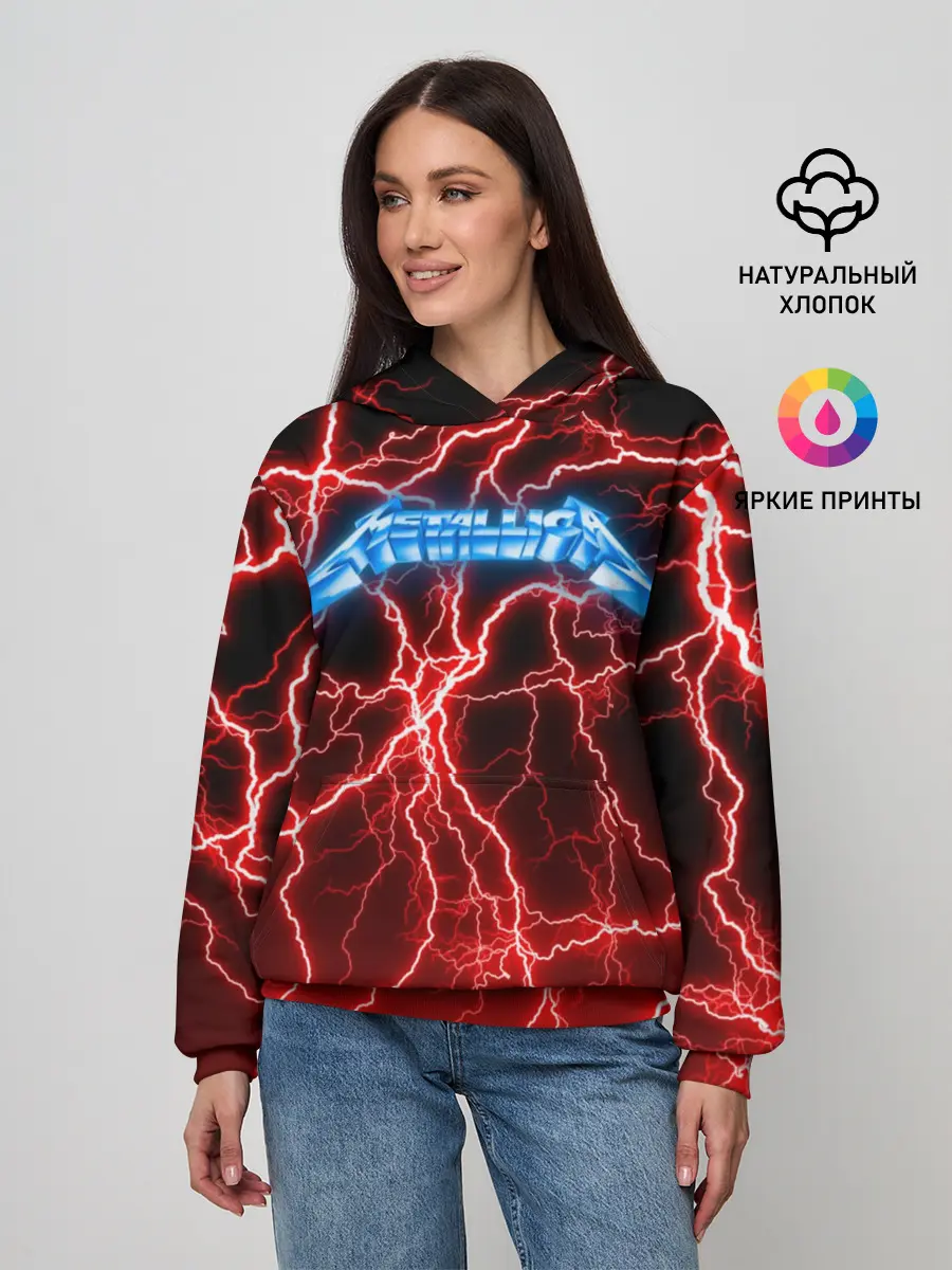 Женское худи / METALLICA