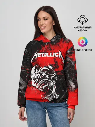 Женское худи / METALLICA