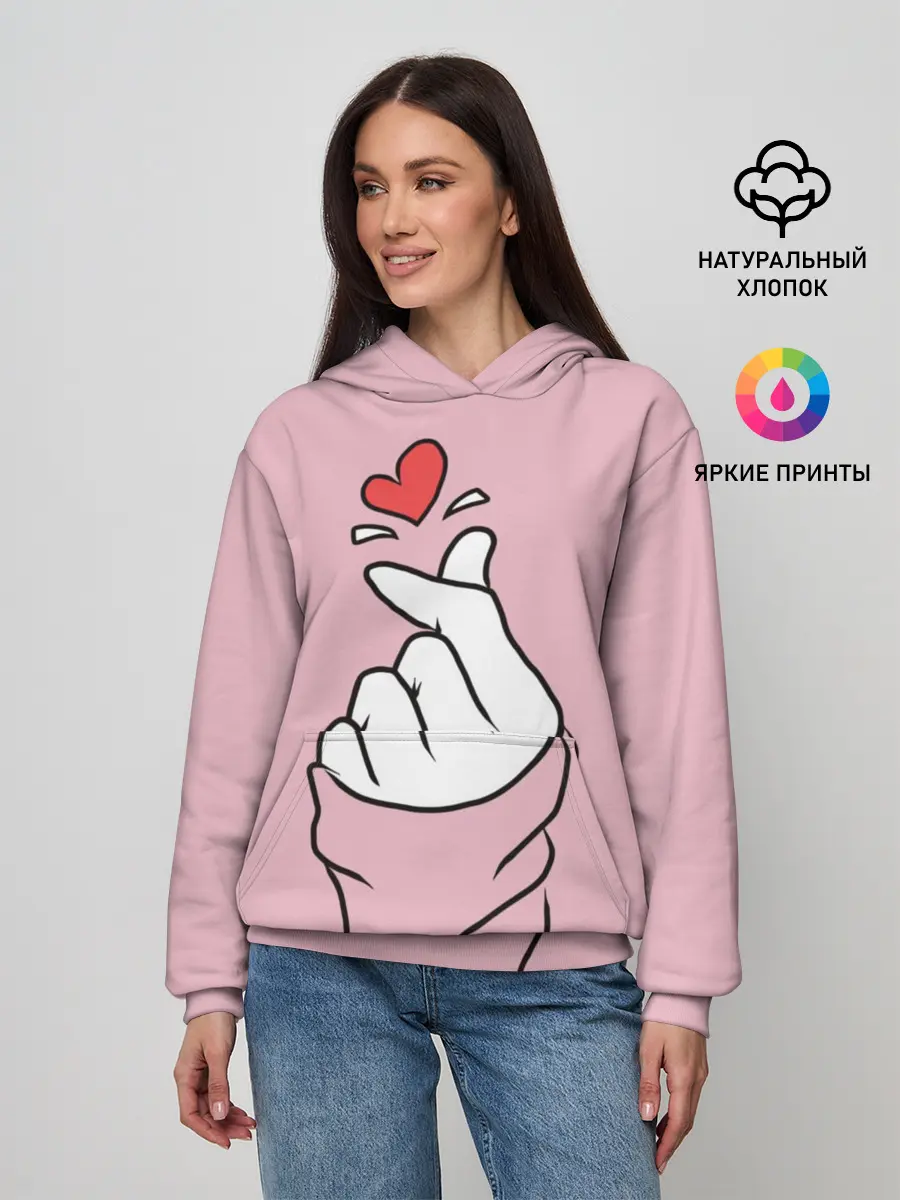 Женское худи / Любовь по щелчку