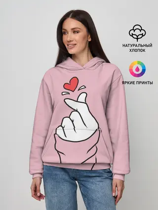 Женское худи / Любовь по щелчку