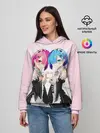 Женское худи / Re:Zero. Рем и Рам