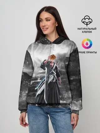 Женское худи / Jump Force - Ichigo Kurosaki