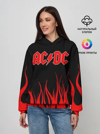 Женское худи / AC DC
