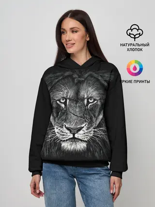 Женское худи / Lion Art