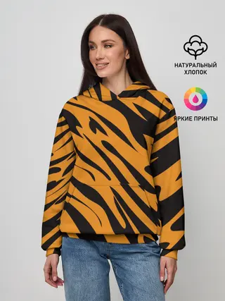 Женское худи / Тигр