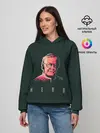 Женское худи / Stan Lee The hero