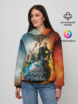 Женское худи / Благие знамения